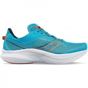 Turquoise Saucony Kinvara 14 Men's Running Shoes | PHILIPPINES-DLA