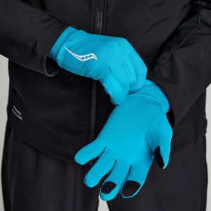 Turquoise Saucony Solstice Men's Gloves | PHILIPPINES-JWN