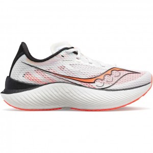 White Saucony Endorphin Pro 3 Men's Running Shoes | PHILIPPINES-RJL