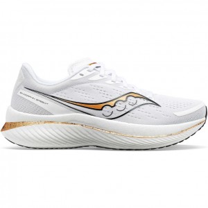 White Saucony Endorphin Speed 3 Men's Running Shoes | PHILIPPINES-TPJ