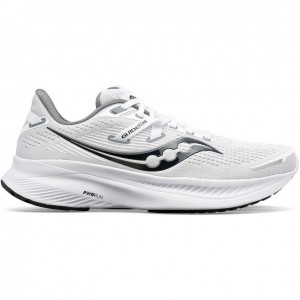 White Saucony Guide 16 Women's Running Shoes | PHILIPPINES-SPE