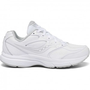 White Saucony Integrity Walker 3 Extra Women's Wide Running Shoes | PHILIPPINES-VDU