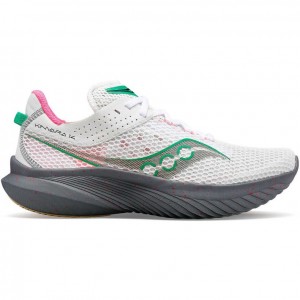 White Saucony Kinvara 14 Women's Running Shoes | PHILIPPINES-RMZ