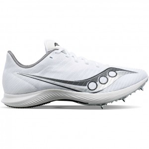 White Saucony Velocity MP Men's Running Shoes | PHILIPPINES-THA