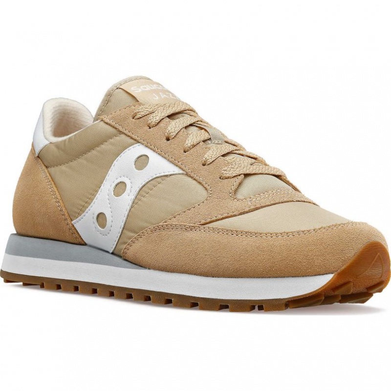 Beige Saucony Jazz Original Men's Sneakers | PHILIPPINES-TML