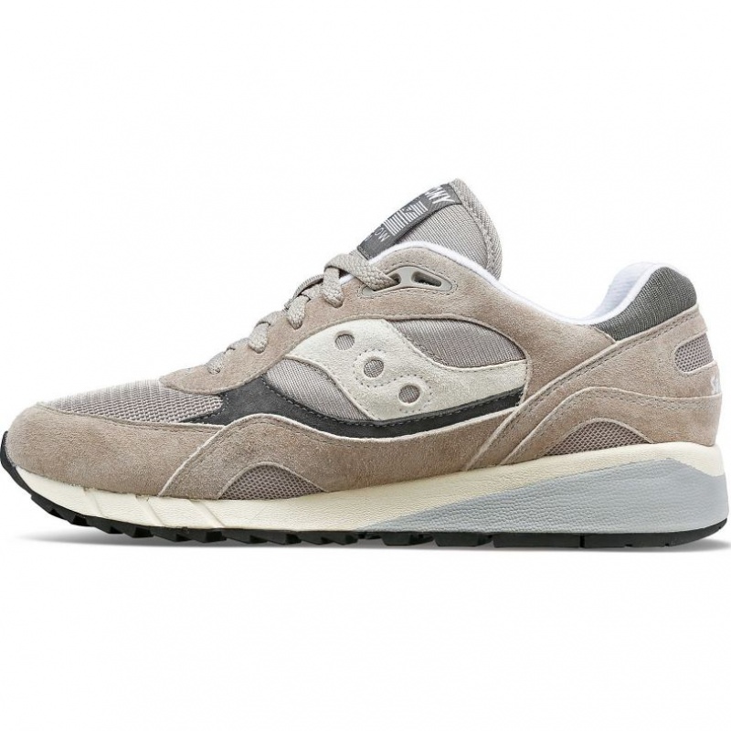 Beige Saucony Shadow 6000 Men's Sneakers | PHILIPPINES-SME