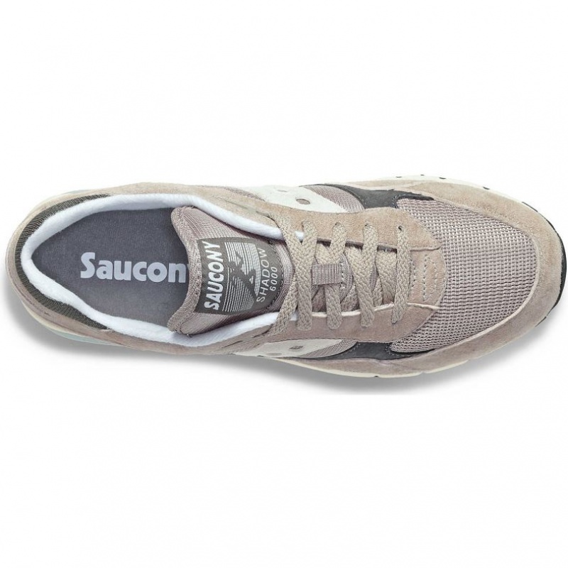 Beige Saucony Shadow 6000 Men's Sneakers | PHILIPPINES-SME