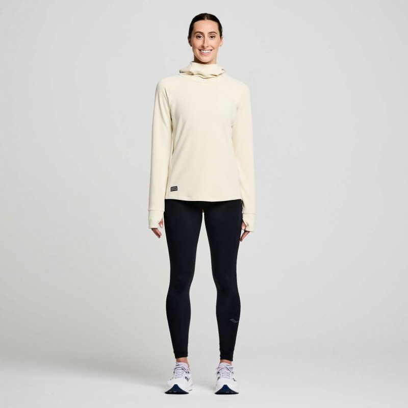 Beige Saucony Triumph Tunic Women's Hoodie | PHILIPPINES-XER