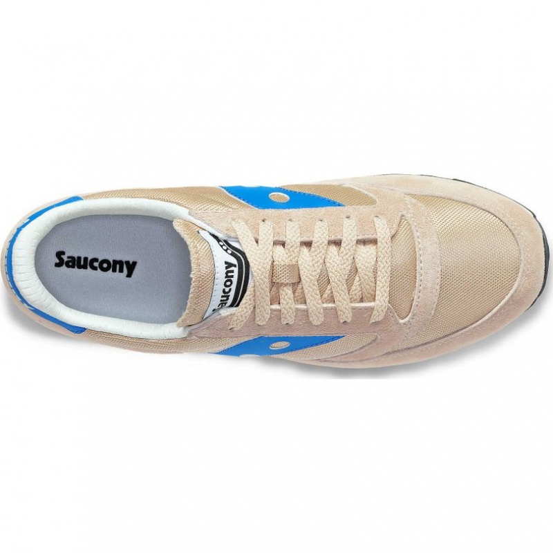 Beige / Blue Saucony Jazz 81 Men's Sneakers | PHILIPPINES-ZKD