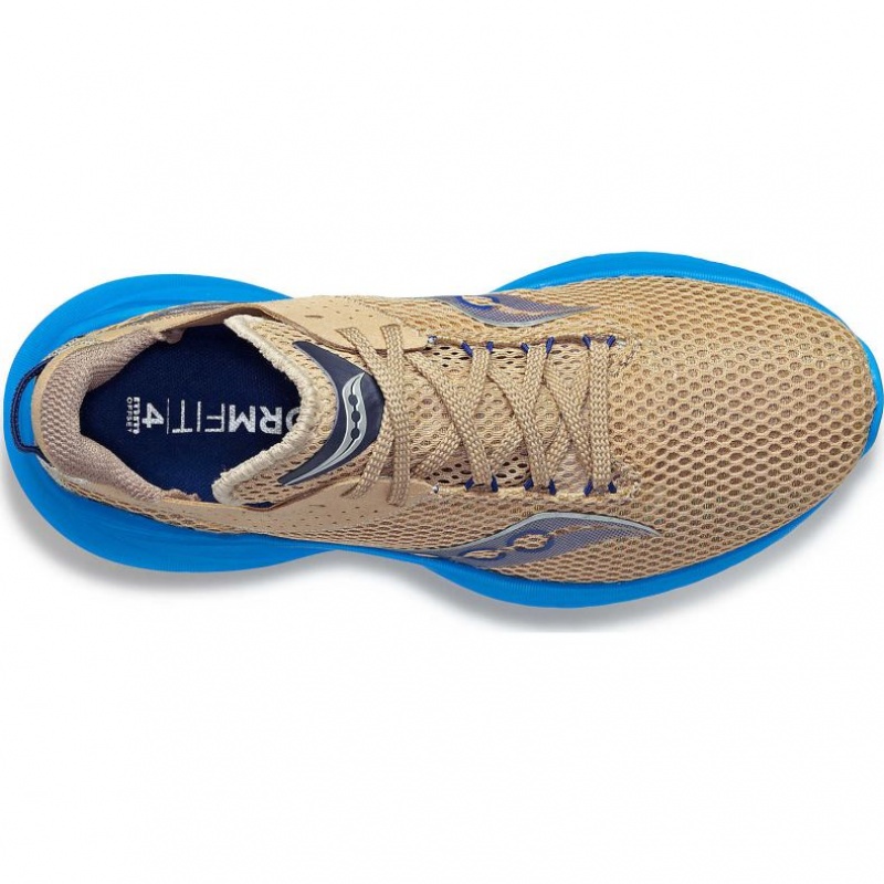 Beige / Blue Saucony Kinvara 14 Women's Running Shoes | PHILIPPINES-NPU