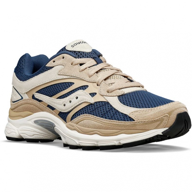 Beige / Blue Saucony ProGrid Omni 9 Premium Men's Sneakers | PHILIPPINES-YNA