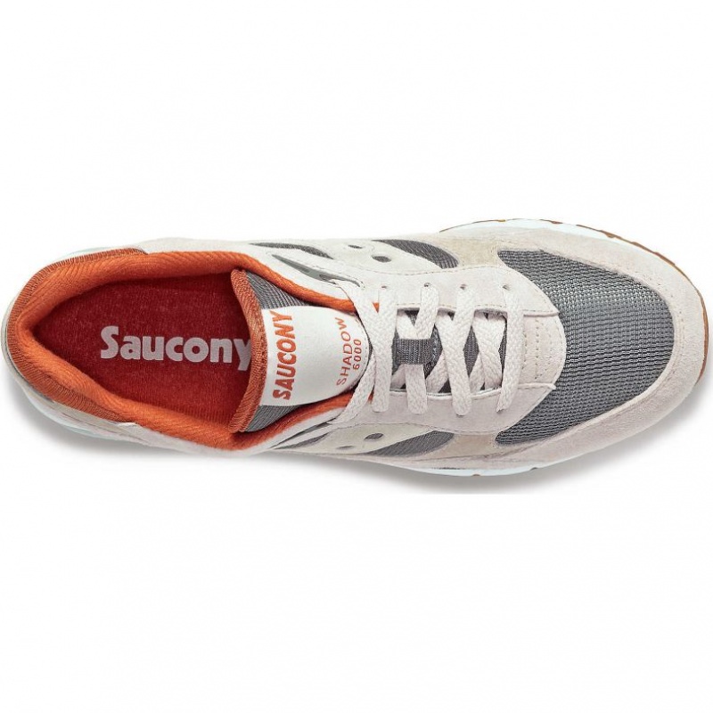 Beige / Grey Saucony Shadow 6000 Men's Sneakers | PHILIPPINES-XNG