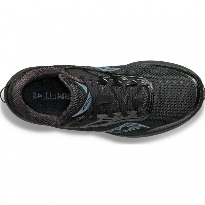 Black Saucony Axon 3 Men's Running Shoes | PHILIPPINES-AZJ