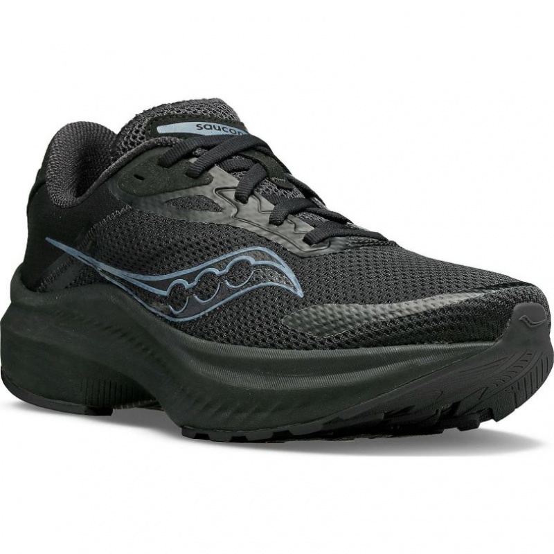 Black Saucony Axon 3 Men's Running Shoes | PHILIPPINES-AZJ