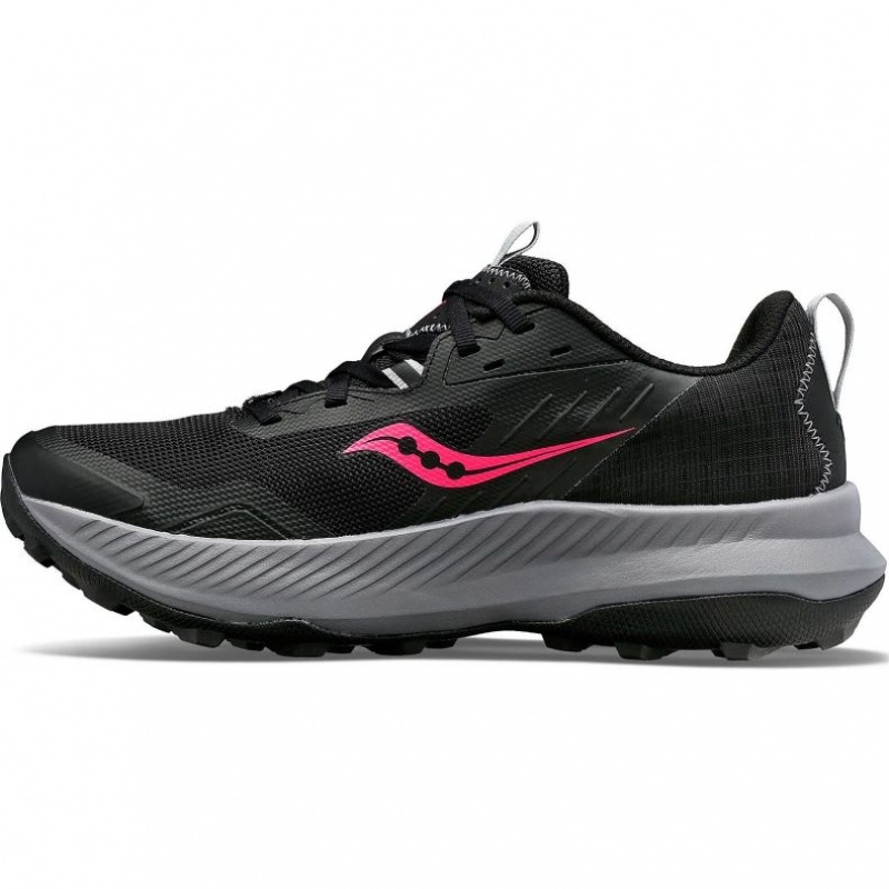 Black Saucony Blaze TR Women's Trail Running Shoes | PHILIPPINES-ZLP