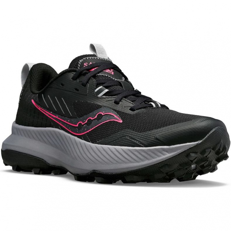 Black Saucony Blaze TR Women's Trail Running Shoes | PHILIPPINES-ZLP