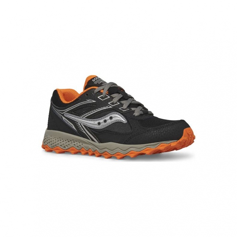 Black Saucony Cohesion TR14 Lace Big Kids' Sneakers | PHILIPPINES-KLT