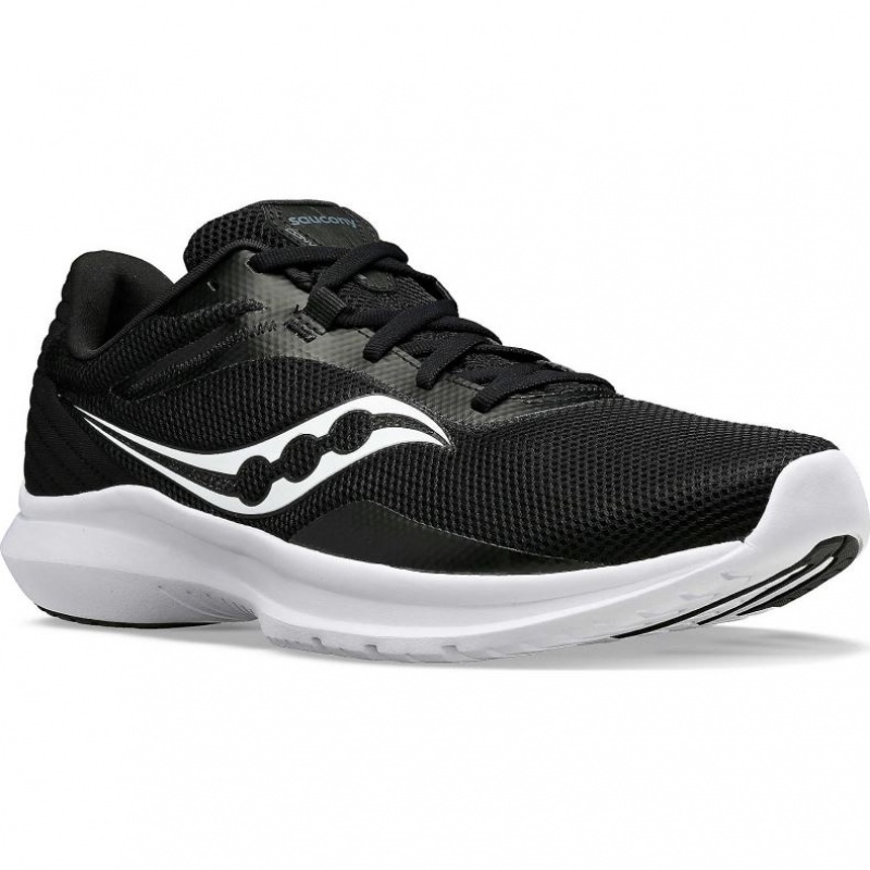 Black Saucony Convergence Men's Running Shoes | PHILIPPINES-ZCK