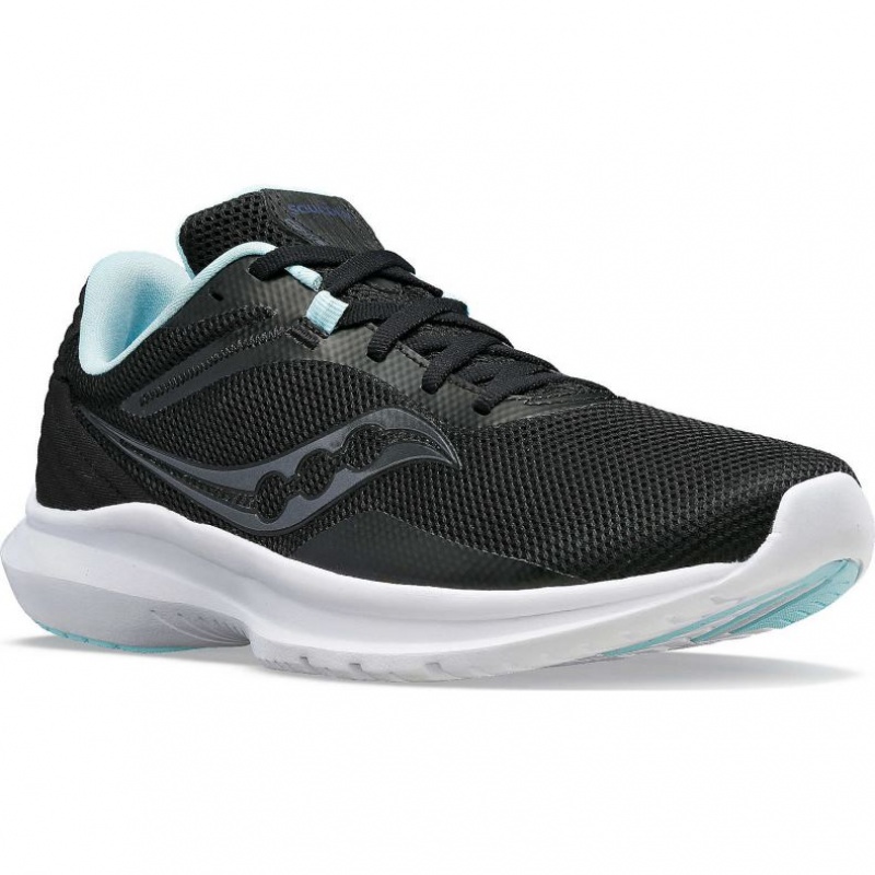 Black Saucony Convergence Women's Running Shoes | PHILIPPINES-FTZ