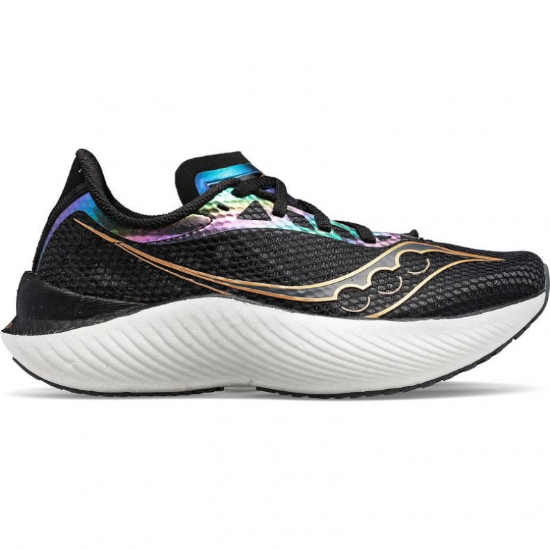 Black Saucony Endorphin Pro 3 Men\'s Running Shoes | PHILIPPINES-YEM