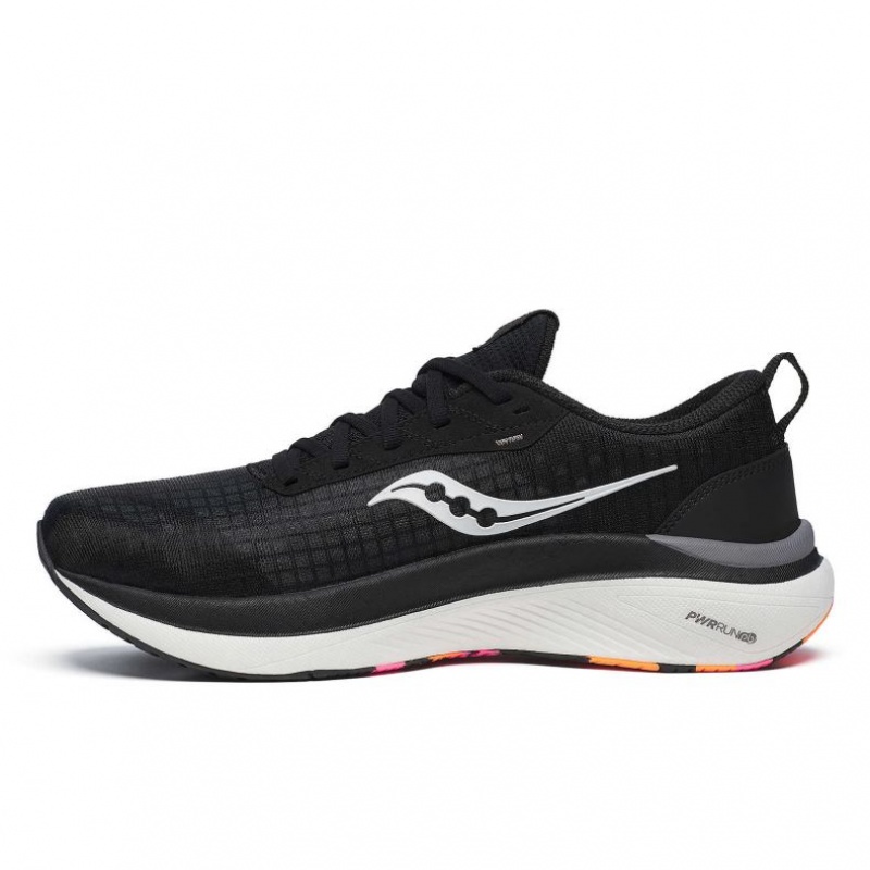 Black Saucony Freedom Crossport Women's Running Shoes | PHILIPPINES-PZW