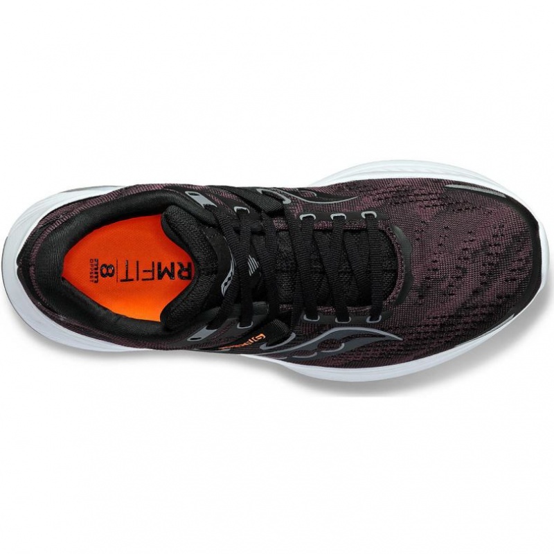 Black Saucony Guide 16 Women's Running Shoes | PHILIPPINES-JNI