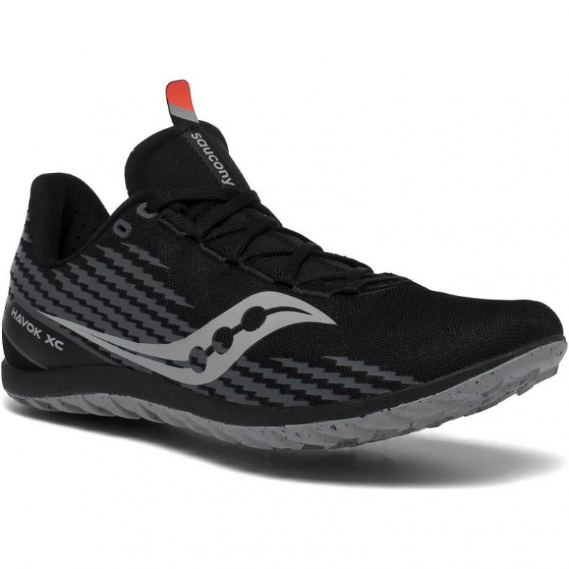 Black Saucony Havok XC 3 Men's Spikes | PHILIPPINES-YFC