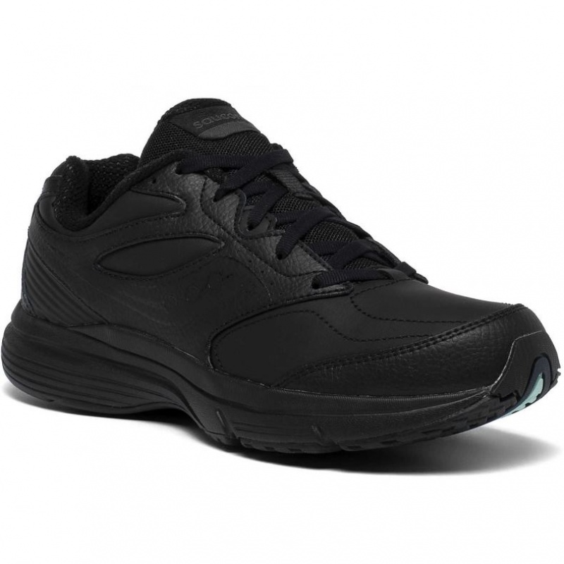 Black Saucony Integrity Walker 3 Extra Women's Wide Running Shoes | PHILIPPINES-DSQ