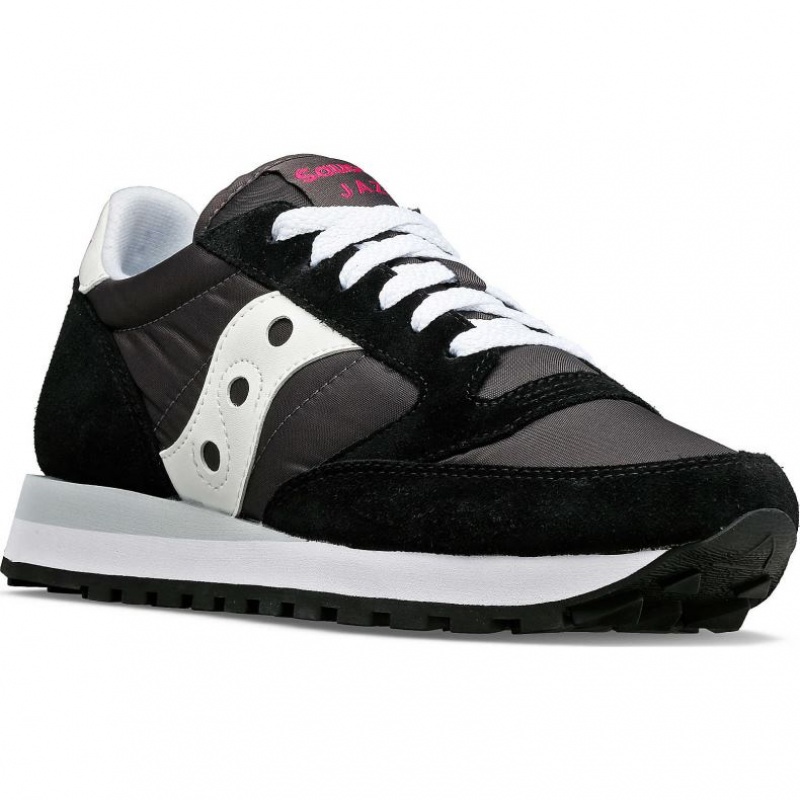 Black Saucony Jazz Original Women's Sneakers | PHILIPPINES-EXA