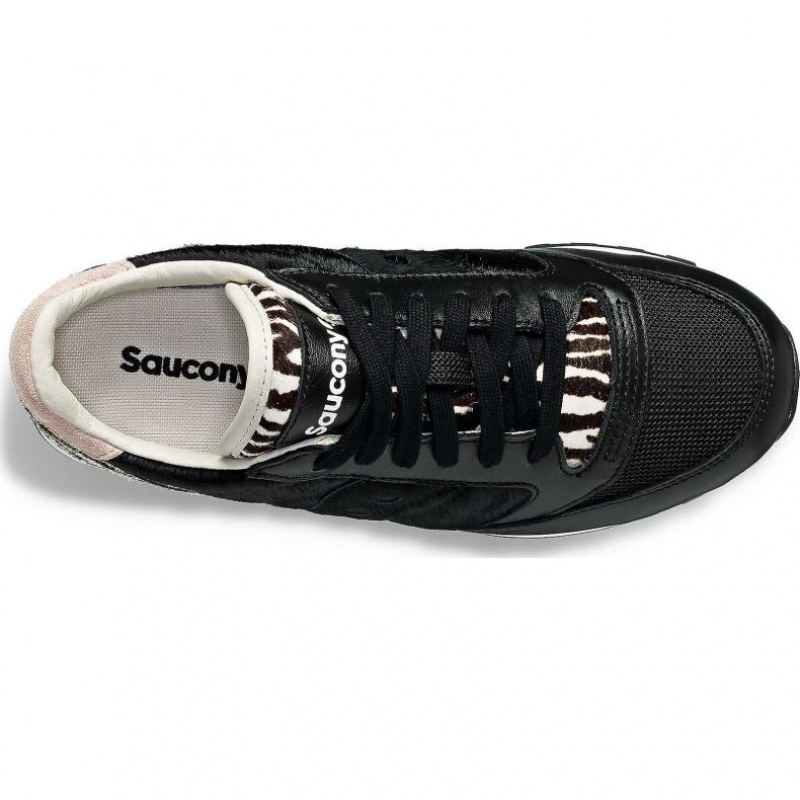 Black Saucony Jazz Triple Women's Sneakers | PHILIPPINES-NVT