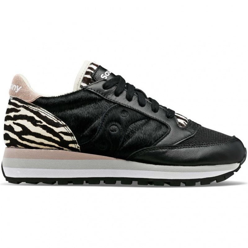 Black Saucony Jazz Triple Women\'s Sneakers | PHILIPPINES-NVT