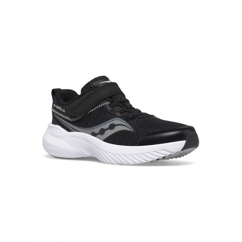 Black Saucony Kinvara 14 A/C Big Kids' Sneakers | PHILIPPINES-XHY