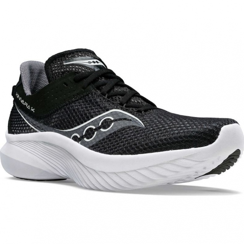 Black Saucony Kinvara 14 Men's Running Shoes | PHILIPPINES-WYZ