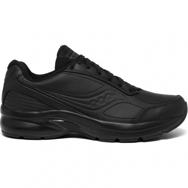 Black Saucony Omni Walker 3 Men\'s Wide Running Shoes | PHILIPPINES-WIP