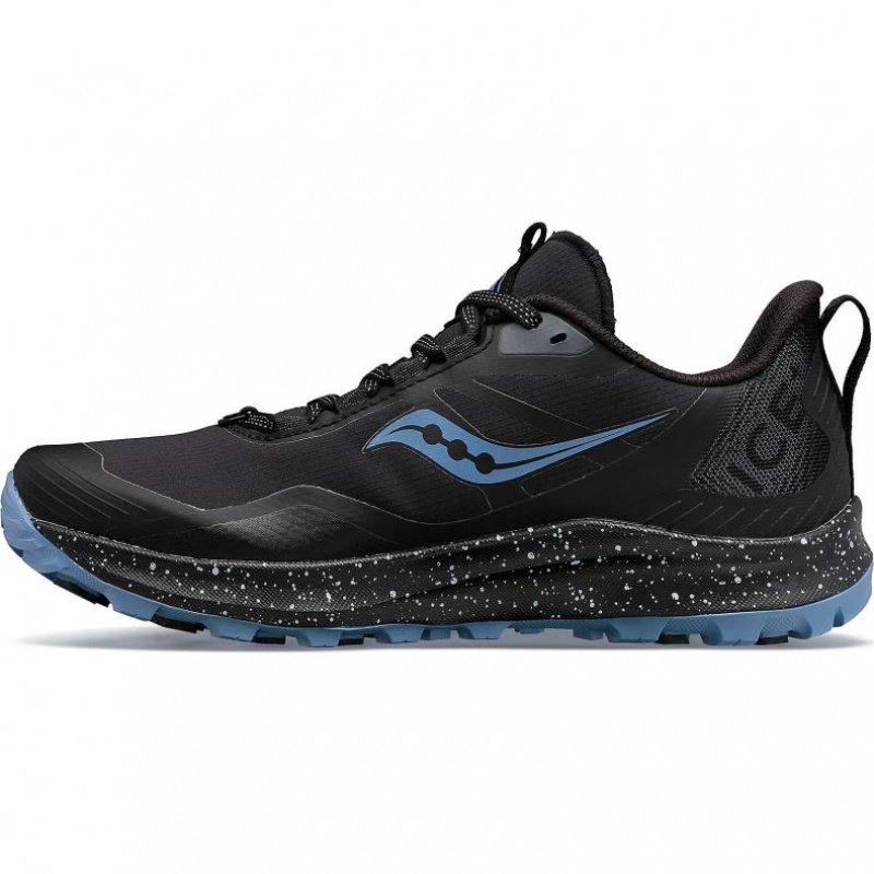 Black Saucony Peregrine ICE+ 3 Women's Trail Running Shoes | PHILIPPINES-IOM