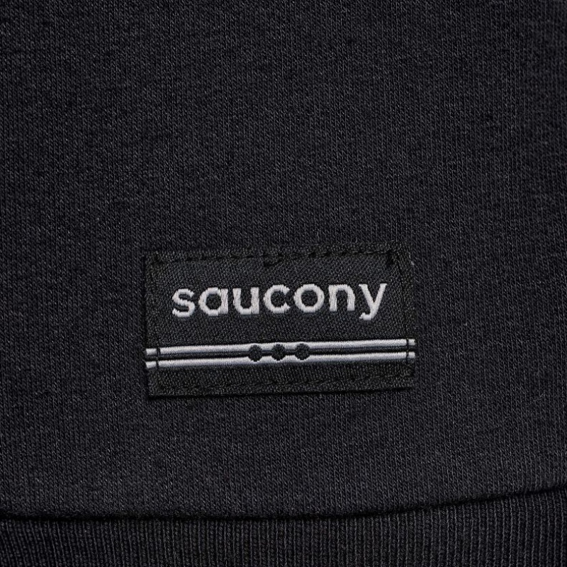 Black Saucony Recovery Zip Tunic Women's Hoodie | PHILIPPINES-FRQ