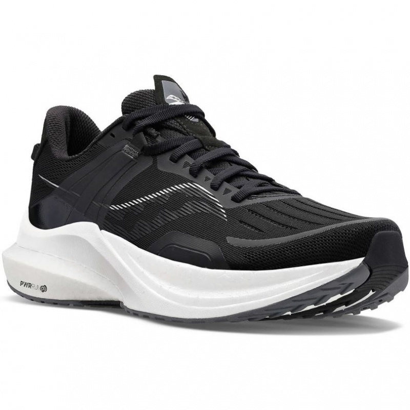 Black Saucony Tempus Men's Running Shoes | PHILIPPINES-KJV