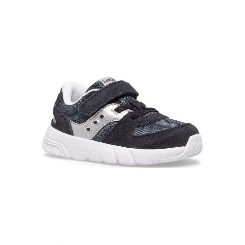 Black / Silver Saucony Jazz Lite 2.0 Little Kids' Sneakers | PHILIPPINES-VQE