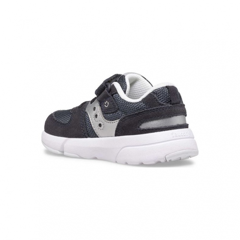 Black / Silver Saucony Jazz Lite 2.0 Little Kids' Sneakers | PHILIPPINES-VQE