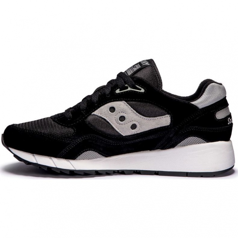 Black / Silver Saucony Shadow 6000 Men's Sneakers | PHILIPPINES-VTA