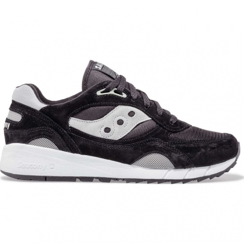 Black / Silver Saucony Shadow 6000 Men\'s Sneakers | PHILIPPINES-VTA