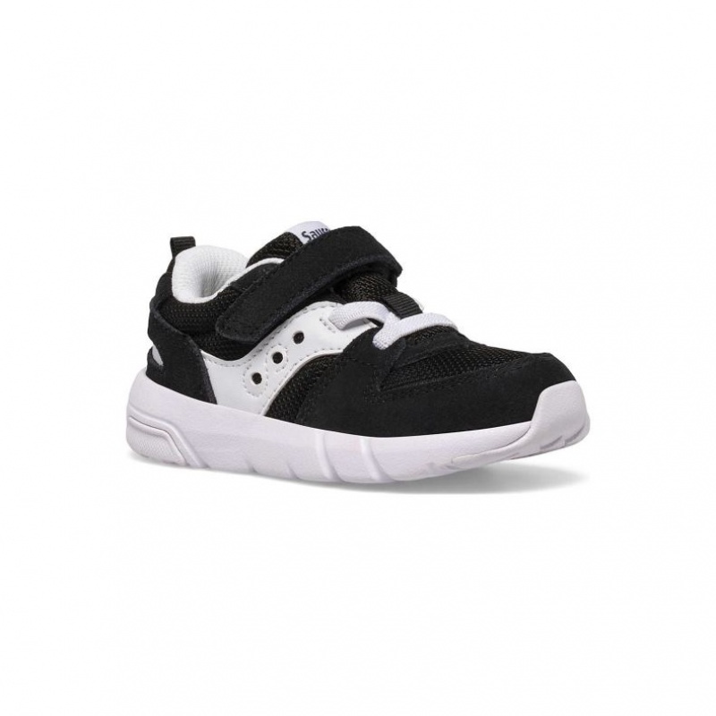 Black / White Saucony Jazz Lite 2.0 Little Kids' Sneakers | PHILIPPINES-WGA