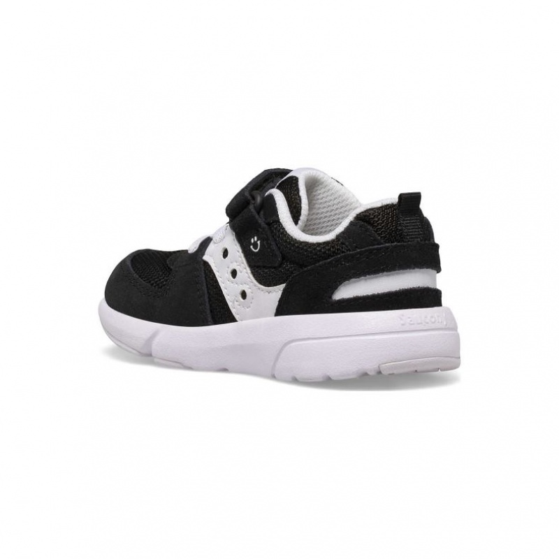 Black / White Saucony Jazz Lite 2.0 Little Kids' Sneakers | PHILIPPINES-WGA