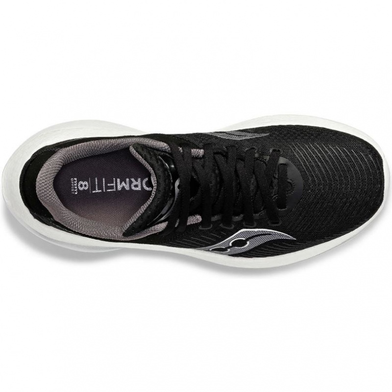 Black / White Saucony Kinvara Pro Men's Running Shoes | PHILIPPINES-OKI