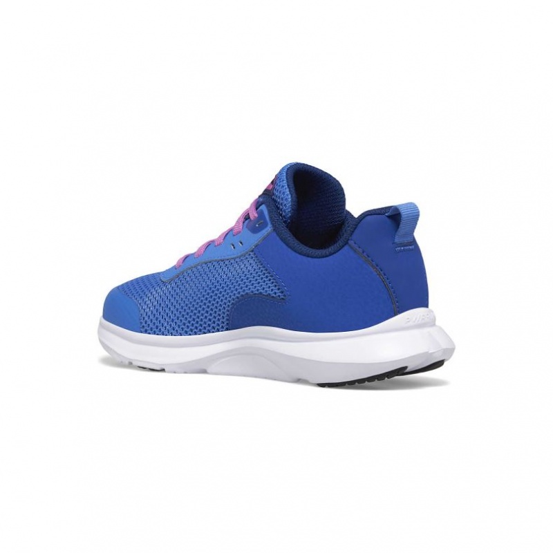 Blue Saucony Axon 3 Big Kids' Sneakers | PHILIPPINES-DBG