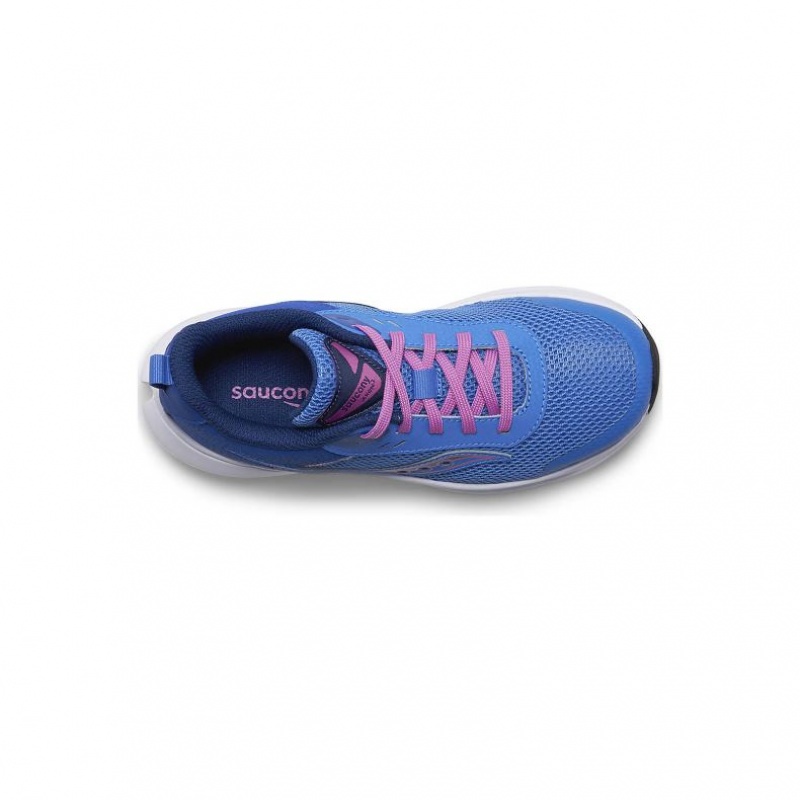 Blue Saucony Axon 3 Big Kids' Sneakers | PHILIPPINES-DBG