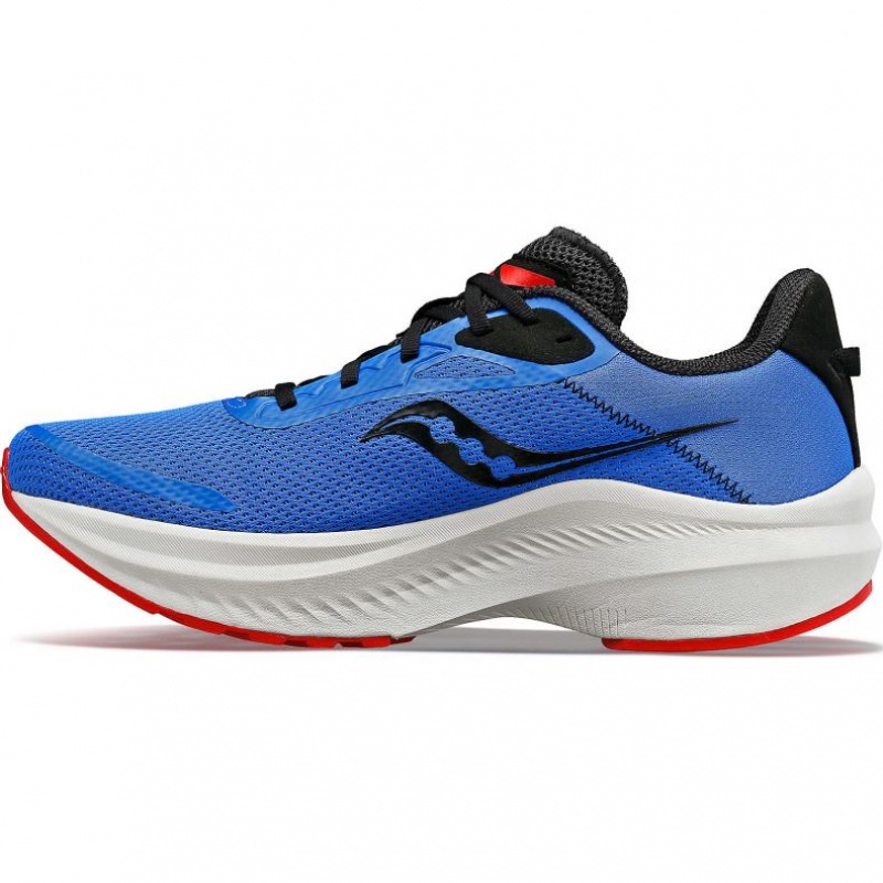 Blue Saucony Axon 3 Men's Running Shoes | PHILIPPINES-XAJ