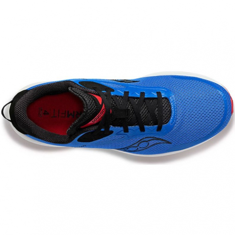 Blue Saucony Axon 3 Men's Running Shoes | PHILIPPINES-XAJ