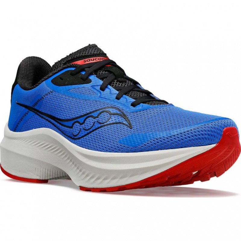 Blue Saucony Axon 3 Men's Running Shoes | PHILIPPINES-XAJ