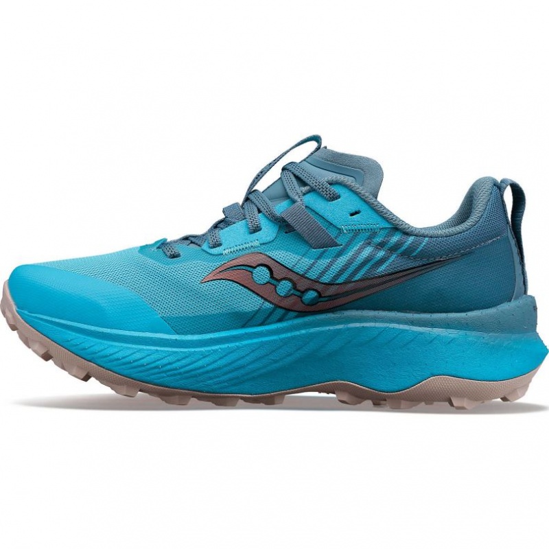 Blue Saucony Endorphin Edge Women's Trail Running Shoes | PHILIPPINES-VPX